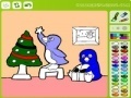Žaidimas Penguins Coloring Game