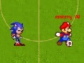 Žaidimas Mario Vs Sonic Football