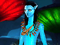Žaidimas Avatar Neytiri Dress Up
