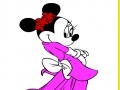 Žaidimas Minnie Mouse Online Coloring