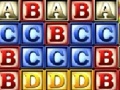 Žaidimas ABC Cubes