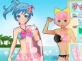 Žaidimas Anime bikini dress up game