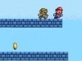 Žaidimas Super Mario bros. 2 star scramble rapidly fall