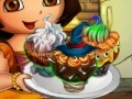Žaidimas Dora Halloween Cupcakes