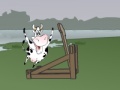 Žaidimas Throwing cows