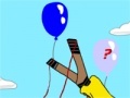 Žaidimas The Simpsons-Ballon Invasion