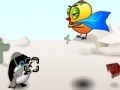 Žaidimas Super Chicken vs Penguins