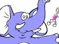 Žaidimas Elephant Coloring Game