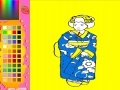 Žaidimas Little Girl Nice Dress Coloring