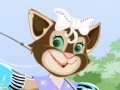 Žaidimas Cat Fishing Dress Up