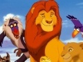 Žaidimas The Lion King - a family puzzle