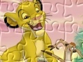 Žaidimas The Lion King - funny puzzle