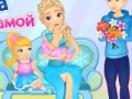 Žaidimas Frozen Elsa's Baby Birth