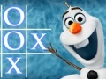 Žaidimas Frozen. Olaf. Tic tac toe