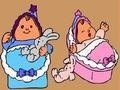 Žaidimas Online coloring baby twins