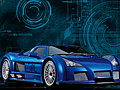 Žaidimas Blue Demon Car