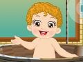 Žaidimas Cute Little Baby Bathing