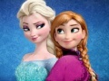 Žaidimas Puzzle Anna Elsa Frozen
