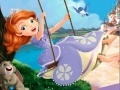 Žaidimas Princess Sofia: A swing in a garden - Puzzles
