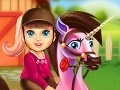 Žaidimas Baby Barbie Superhero Pony Caring