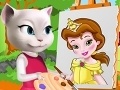 Žaidimas Angela Painting Baby Belle