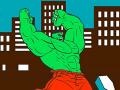 Žaidimas Hulk: Cartoon Coloring