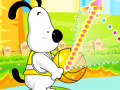 Žaidimas Snoopy Bascketball