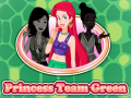 Žaidimas Princess Team Green 