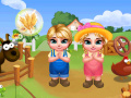 Žaidimas Royal Twins Cute Farm 