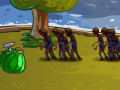Žaidimas Fruit Zombie Defense 3 