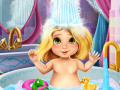 Žaidimas Rapunzel Baby Bath