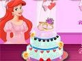Žaidimas Ariel Cooking Wedding Cake