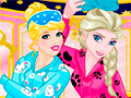 Žaidimas Princesses Pajama Party Funny Faces