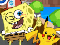 Žaidimas Sponge Bob Pokemon Go