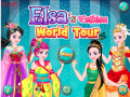 Žaidimas Elsa's Fashion World Tour  