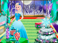Žaidimas Elsa Christmas Room Decoration