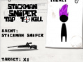 Žaidimas Stickman sniper: Tap to kill