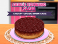 Žaidimas Sara’s Cooking Class: Cherry Upside Down Cake