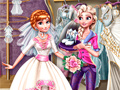 Žaidimas Elsa Preparing Anna's Wedding