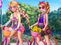 Žaidimas Princesses Bike Trip