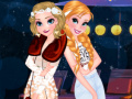 Žaidimas Anna and Elsa Cocktail Dresses