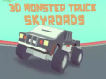 Žaidimas 3D Monster Truck Skyroads