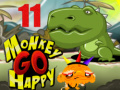 Žaidimas Monkey Go Happy Stage 11