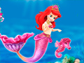 Žaidimas Baby Mermaid Princess Dress Up