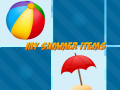 Žaidimas My Summer Items