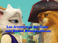 Žaidimas Las Aventuras del Gato con Botas: Rompecabezas    
