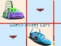Žaidimas Guess Disney Cars