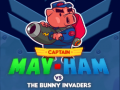Žaidimas Captain May-Ham vs The Bunny Invaders