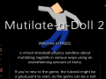 Žaidimas Mutilate a doll 2: Ragdoll