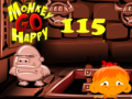 Žaidimas Monkey Go Happy Stage 115